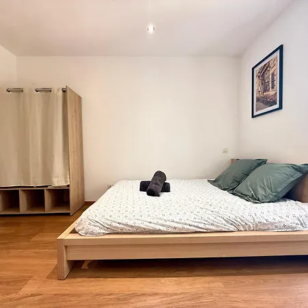 T2 Cosy Avec Balcon - Centre A Pied アパート エクスレバン
